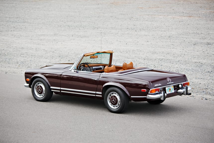 car porn: 1971 mercedes-benz 280 sl "pagoda"