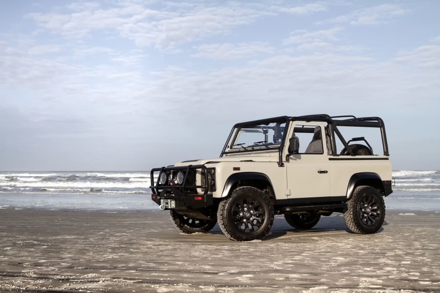 Car Porn Custom Land Rover Defender Convertible Airows