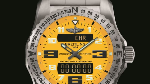 Breitling Emergency II Cobra Yellow Dial_Front