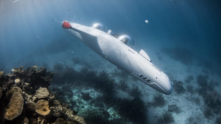 See This $1.5 Million Helicopter Submarine In Action