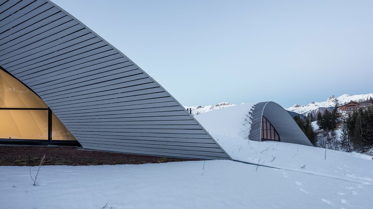 The World's Coolest Aquatic Centre Is In The Middle Of The French Alps