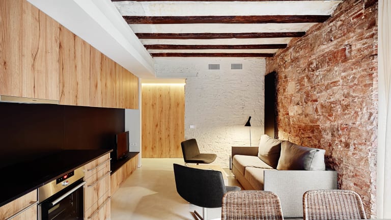 Inside A Simply Amazing Barcelona Apartment Complex