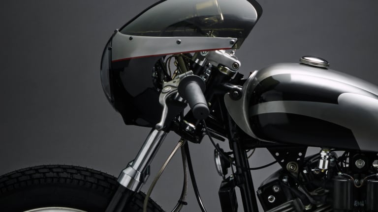 Jamesville Motorcycles' Custom Harley Café Racer Is Flat-Out Stunning