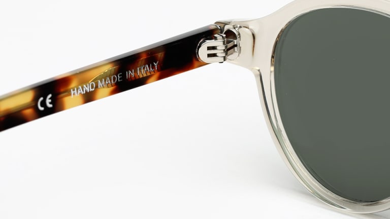 Get Summer Ready With These Sunglasses That Mix Transparent With Tortoise