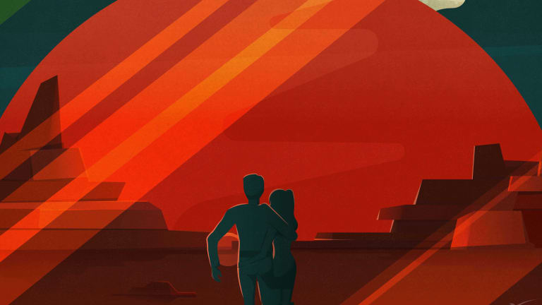 Elon Musk's SpaceX Released Amazing Tourism Posters For Mars