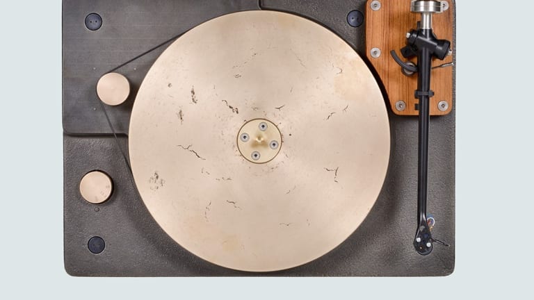 This Cast Iron And Bronze Turntable Is An Absolute Thing Of Beauty