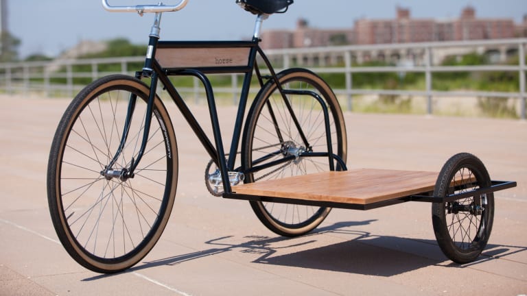 A Stylish And Cool Side Car Bicycle You'll Be Drooling Over
