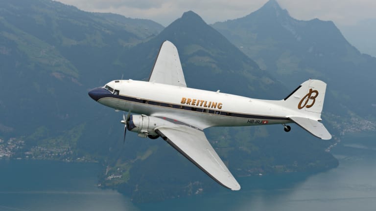 Breitling Restored an Iconic Plane to Deliver Limited Edition ...