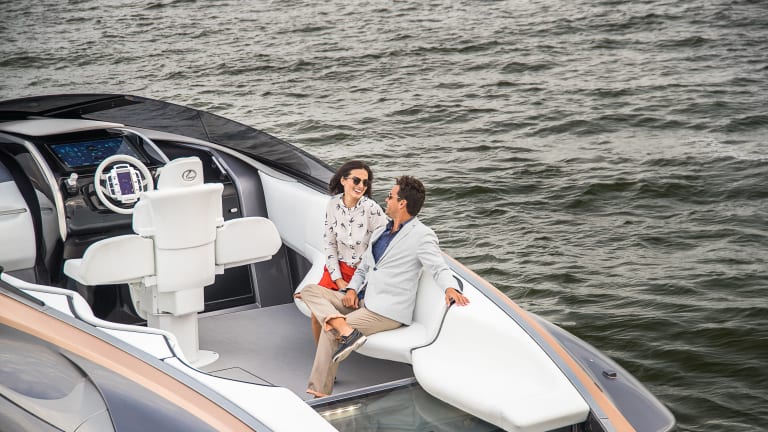 Lexus Debuts Absolutely Stunning Sport Yacht Concept