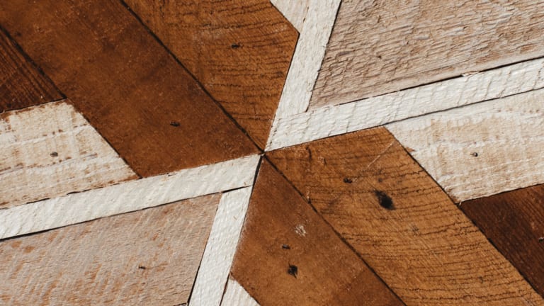 Warm Up Your Walls With This Art Crafted From Salvaged Wood