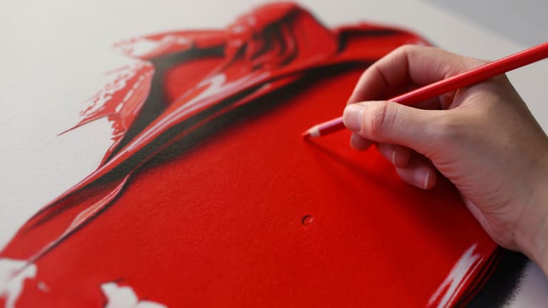 CJ Henry and Christian Louboutin Collaborate on Breathtaking, Hyper-Realistic Art Series