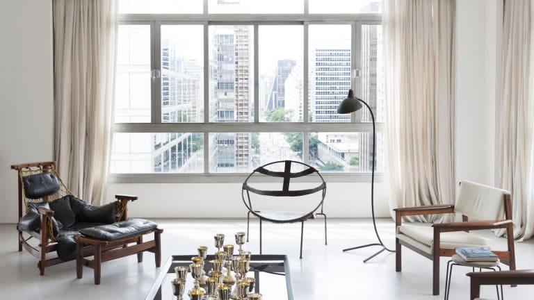 Inside a Perfectly Minimal São Paulo Apartment