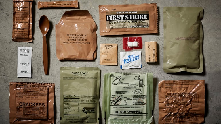 Chef Plates Military Rations as Michelin-Starred Meals