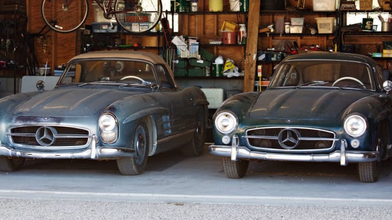 An Unearthed Pair of Mercedes-Benz 300 SLs are About to Hit the Market