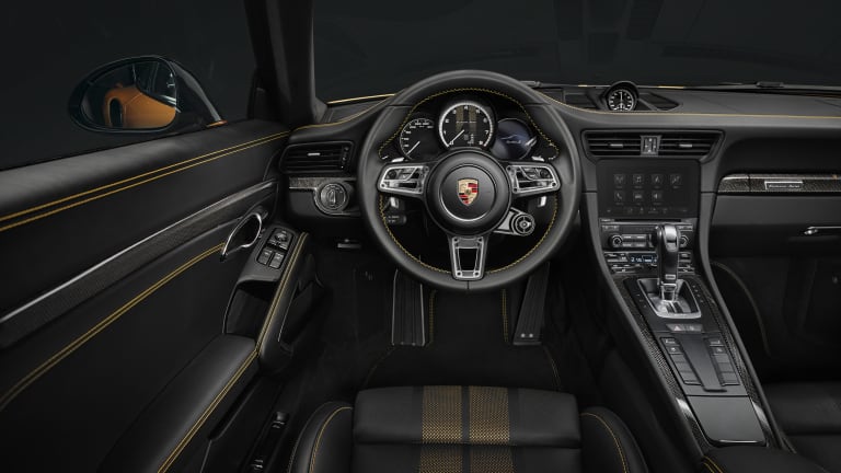 The Porsche 911 Turbo S Exclusive Series Strikes Gold