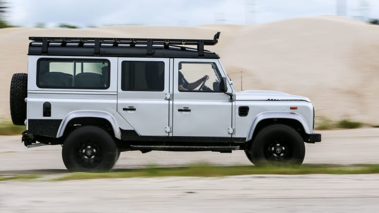 Car Porn: Restomod 'Project Ironhorse' Land Rover Defender by ECD