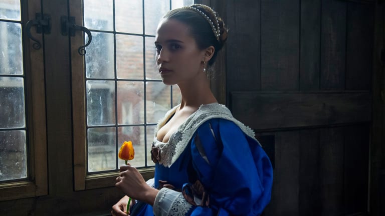 Watch the Banned-from-TV-for-Being-Too-Sexy 'Tulip Fever' Trailer Starring Alicia Vikander