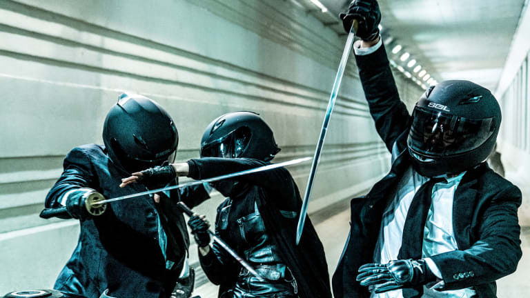 This Motorcycle Sword Fight from a Korean Movie Is the Coolest Thing You'll See All Month