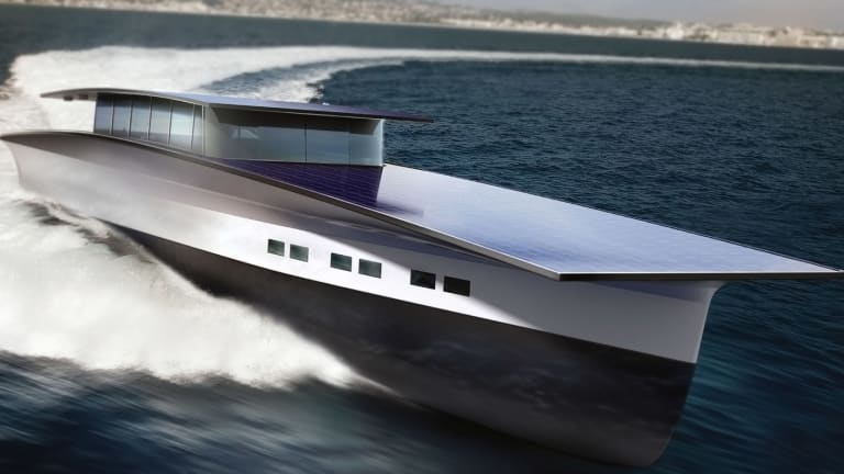 The $25 Million Solar-Yacht of the Future