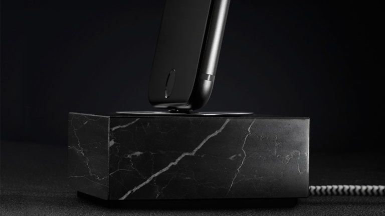 Juice Up Your iPhone in Style With This Genuine Marble Charging Dock