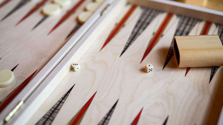 Take R&R to the Next Level With This Luxe Backgammon Set