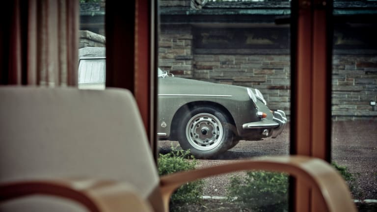 Nothing Goes Together Like a Porsche 356 and Frank Lloyd Wright Architecture