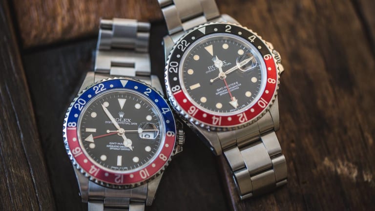 rolex dual time zones watches