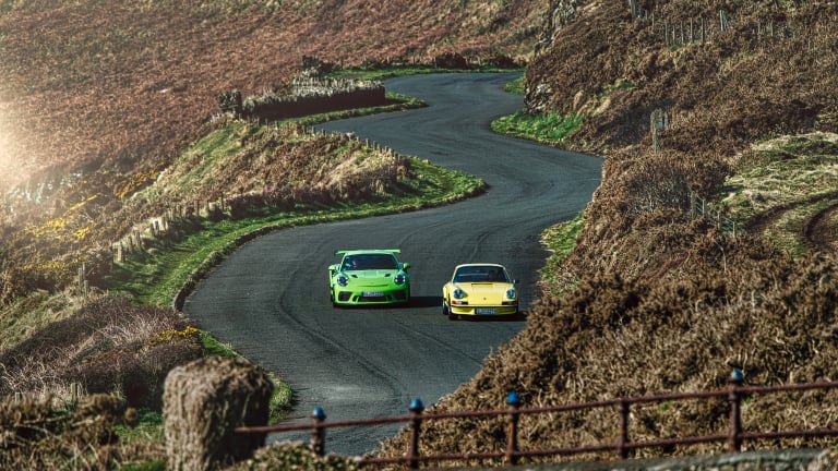 Watch the New Porsche 911 GT3 RS Tear Up the Isle of Man