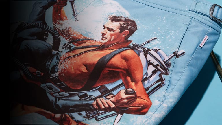 Orlebar Brown Honors James Bond With Swim Collection Feat. Classic 007 Movie Posters