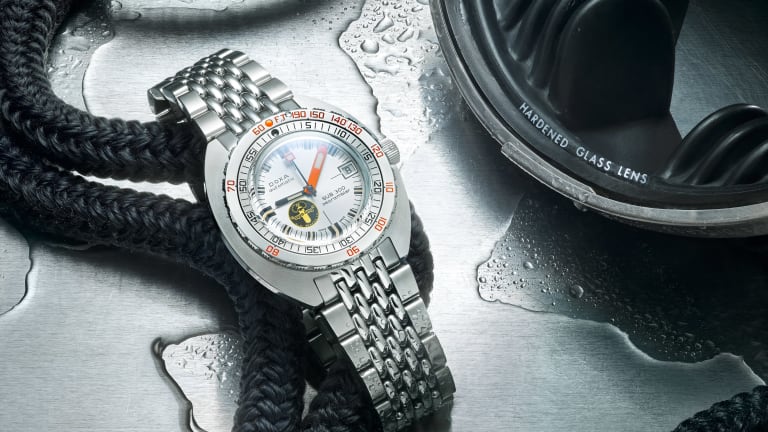 The DOXA Sub 300 Searambler Silver Lung Has Arrived