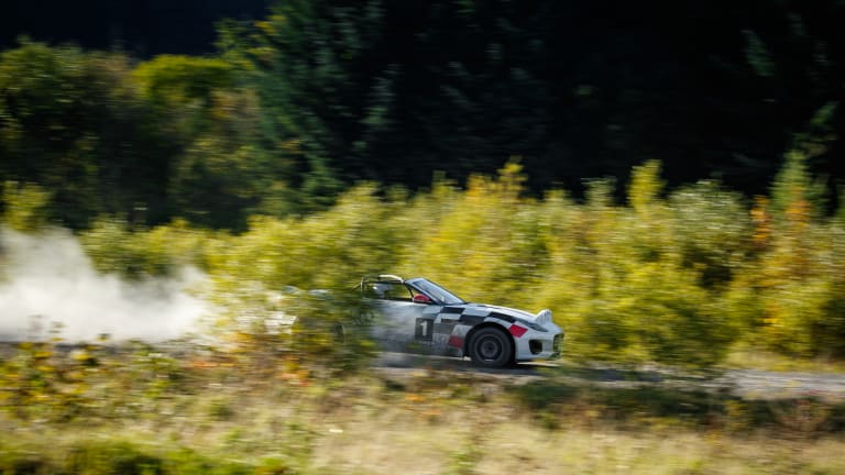 Jaguar's F-TYPE Convertible Rally Car Is Achingly Awesome