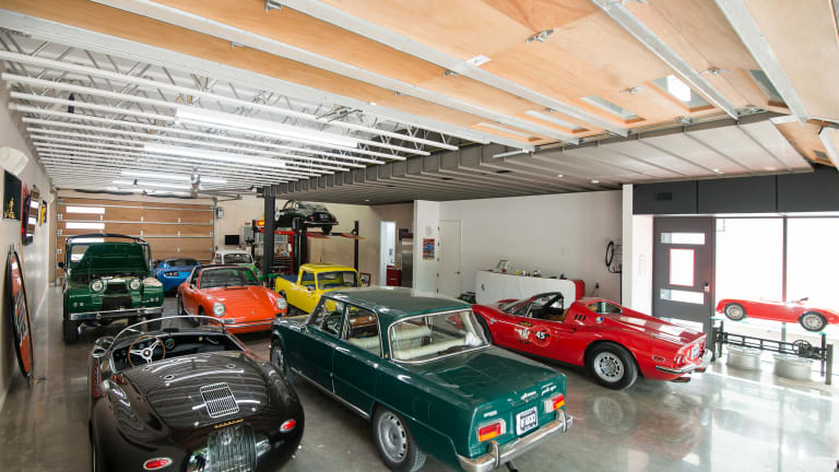 A Car Collector's Dream Home