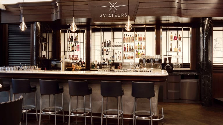 IWC Opens Gorgeous Aviation-Inspired Whiskey Bar