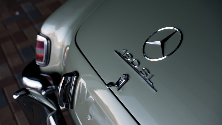 This 1956 Mercedes-Benz 190 SL Is So Pretty It Hurts