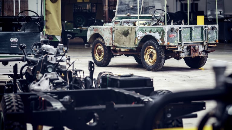 Land Rover to Restore Original Launch Vehicle That Was Missing for 63 Years