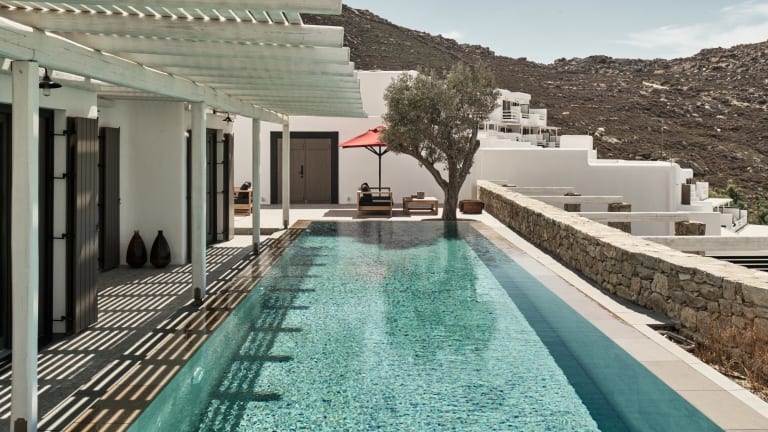 Mykonos' Newest Hotel Is a Greek Getaway Done Right