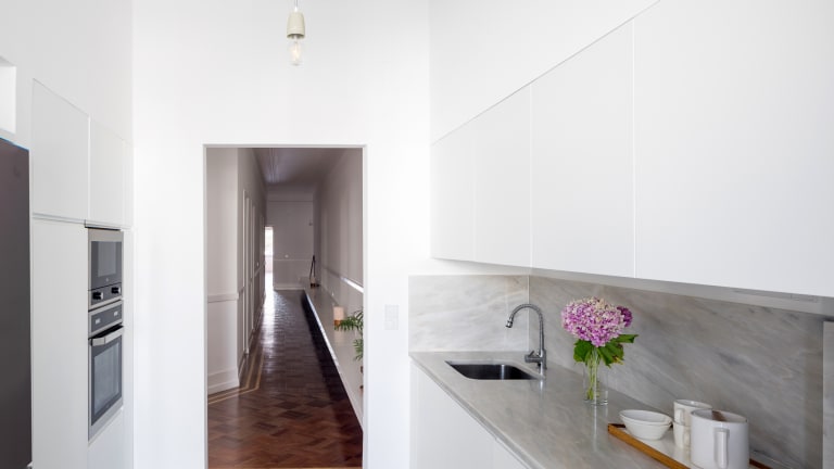 Before & After: Designers Discover Magnificent Original Flooring in Lisbon Apartment
