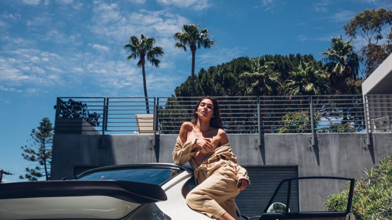 Rachel Vallori Sizzles in Porsche-Fueled Fantasy