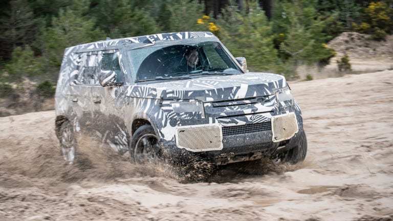 Land Rover Teases 2020 Defender With New Camo-Clad Images
