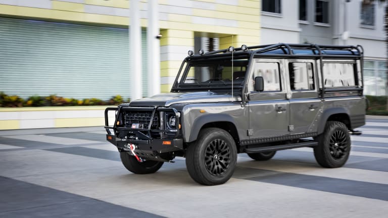 Car Porn: Custom 1987 Land Rover Defender 110