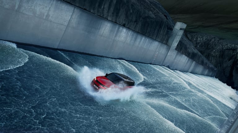 New Range Rover Sport Makes Debut With Epic Spillway Climb