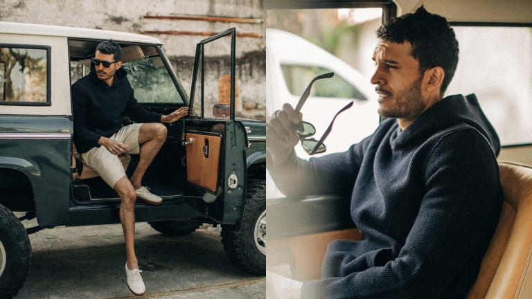 Meet the Wool and Organic Cotton Hoodie Crushing Casual Elegance