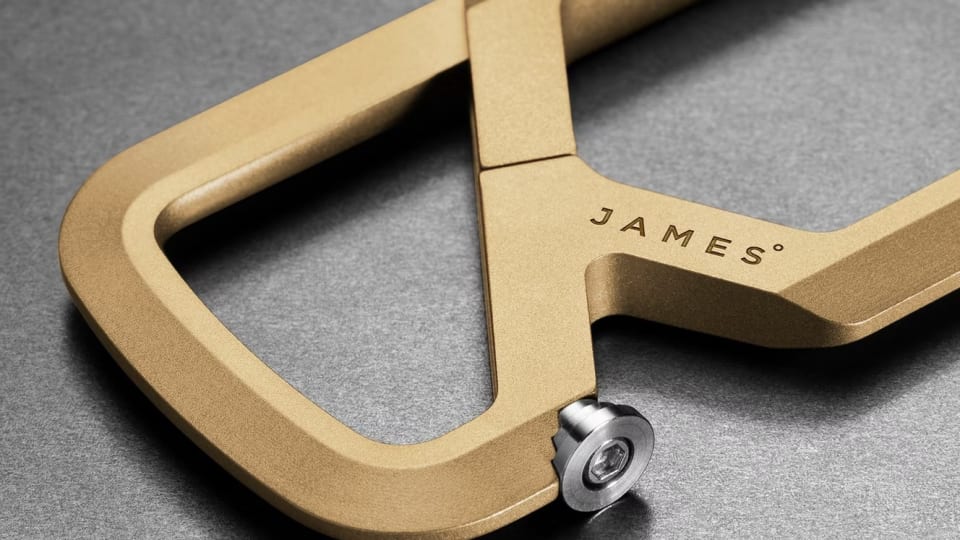 The Ultimate Brass Keychain Carabiner