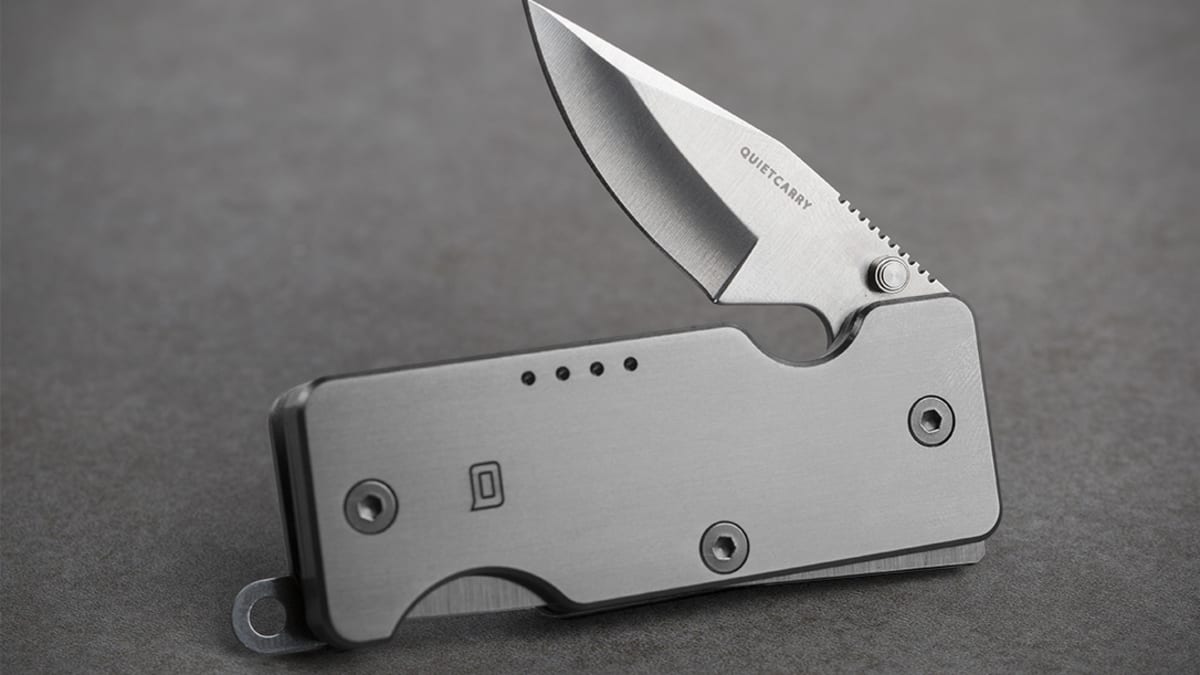 This titanium EDC key organizer +LED will make you to ditch your