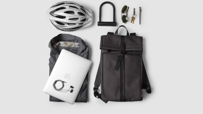 This Minimal Backpack Is A Morning Commute Essential