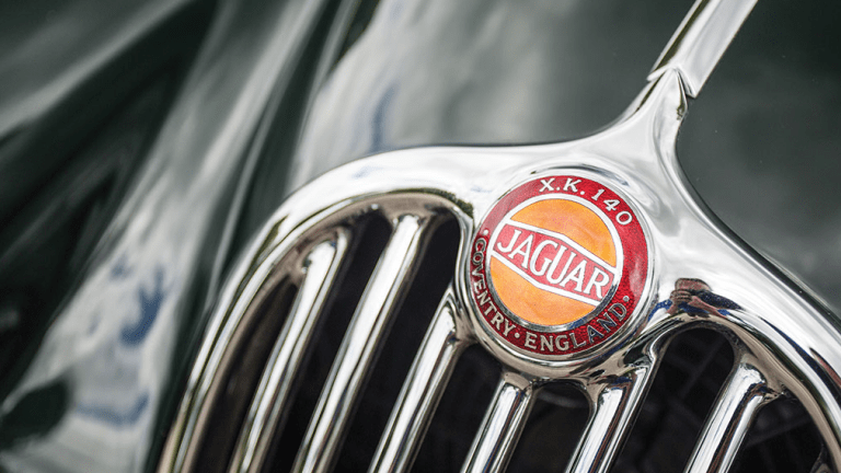This Classic Jag Couldn't Be Cooler