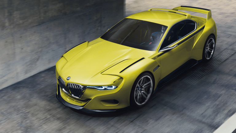 Here's The New BMW 3.0 CSL Hommage Inspried By 1970s Bimmer Design