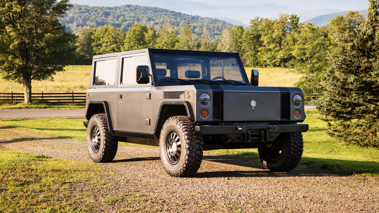 The World's First All Electric Sport Utility Truck Oozes Cool