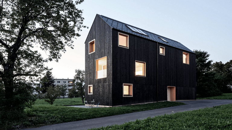 This All-Black Timber Farmhouse Is Stunning