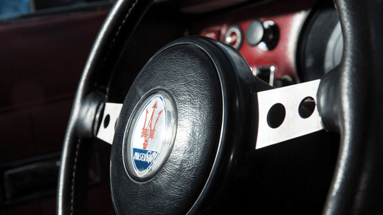 Batman's Vintage Maserati